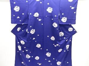 花丸文様小紋着物